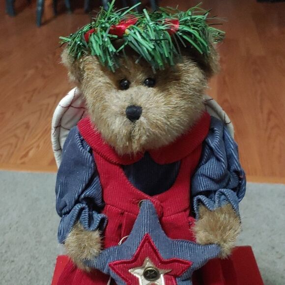 Boyds Bear Tree Topper Joella Angelstar NWT - Picture 3 of 10
